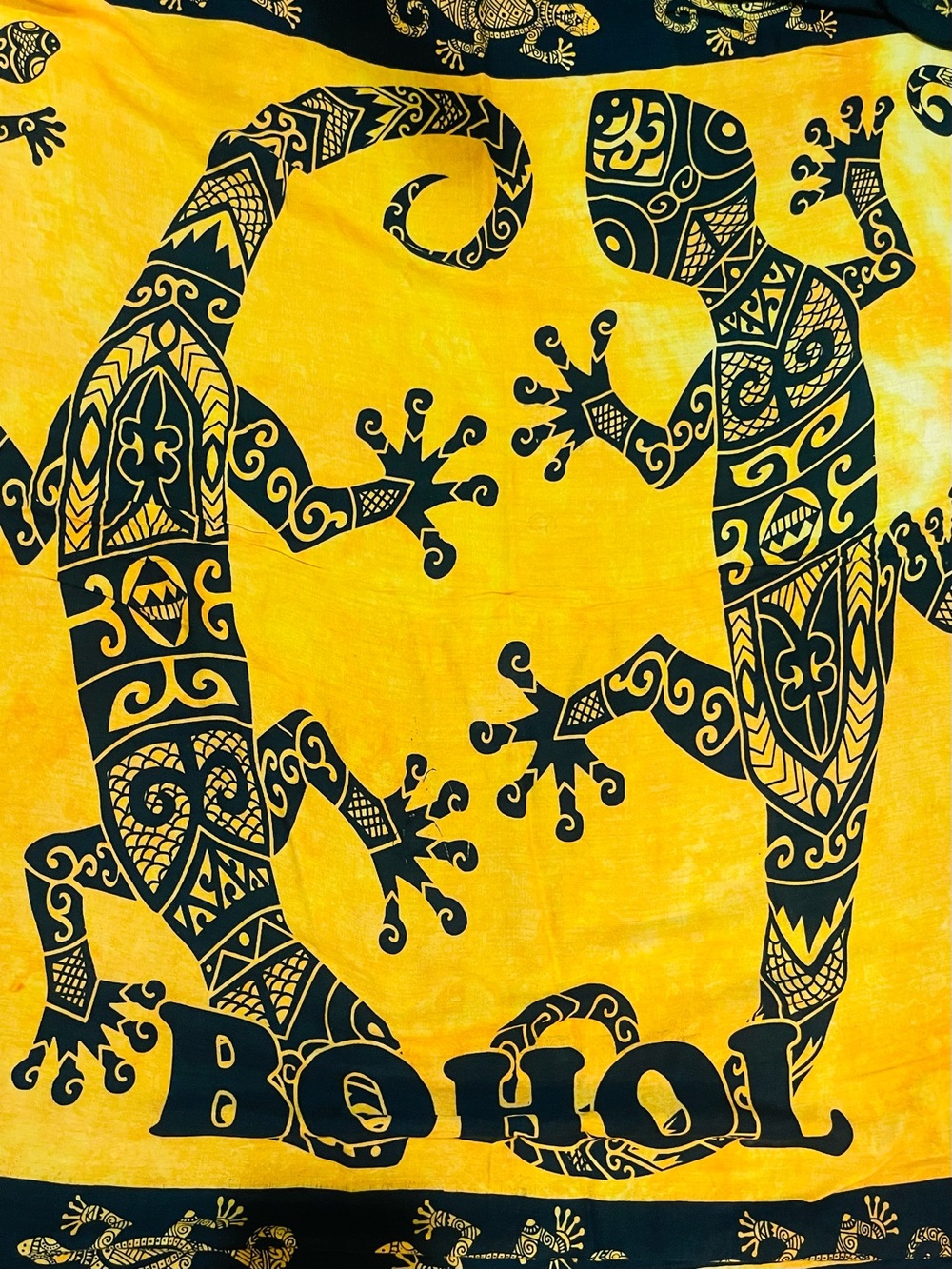 GECKO SARONG LIGHT BEACH WRAP
SWIM PAREO COVER UP BOHOL 60
X45"